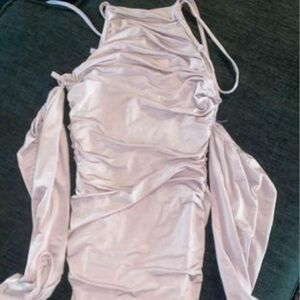 Lilac off the shoulder princess Polly dress!